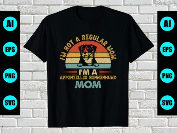Appenzeller Sennenhund Dog Mom T-Shirt Review