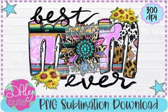 Blessed Mom PNG, Spring Sunflowers: A Designer's Review