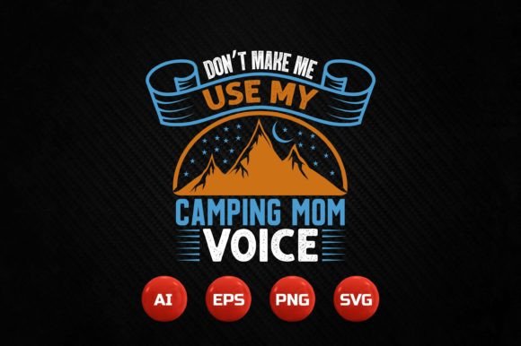 Camping T-shirt Design 15: Graphics for T-Shirt Designs