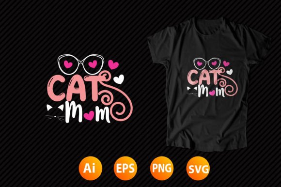 Cat T-shirt Design 29: A Designer's Review for Embroidery