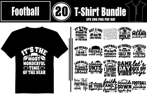 Football T-shirt Graphics for Bold Blog Designs