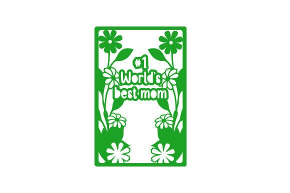 Intricare Cut Mother's Day Card - Crafts & Intricate Cuts