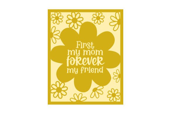 Intricare Cut Mother's Day Card - Crafts & Intricate Cuts