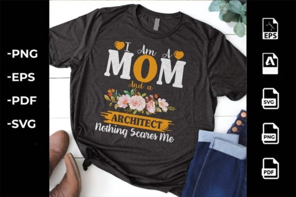 Mom Architect Scar: Graphics for T-Shirt Designs
