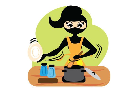 Ninja Mom Cooking Crafts