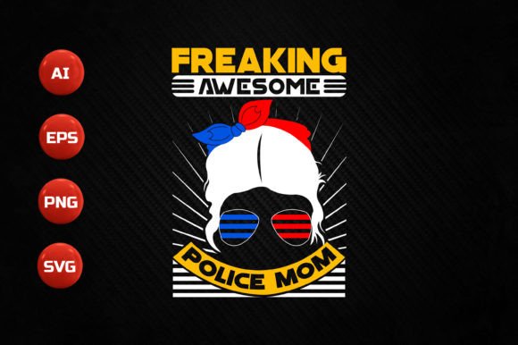 Police T-shirt Design 82: Premium Graphics for T-Shirt Designs