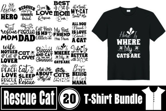 Rescue Cat T-Shirt Bundle: A Designer's Review