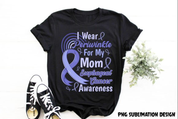 Review: Esophageal Cancer Awareness T-shirt PNG for Embroidery