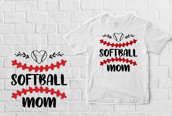 Softball Mom Graphics: Premium Print Templates