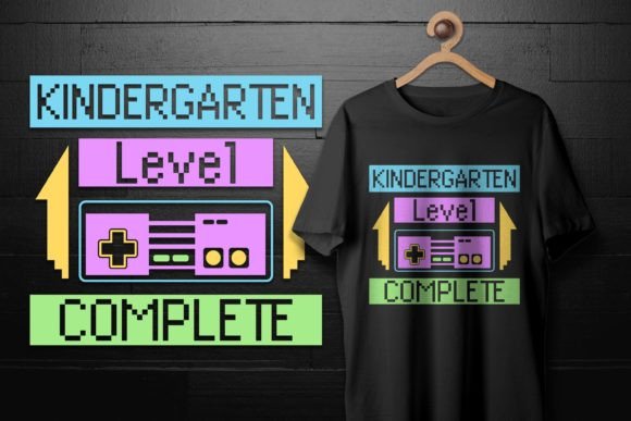 Vintage Kindergarten Tee: Graphics for T-Shirt Designs